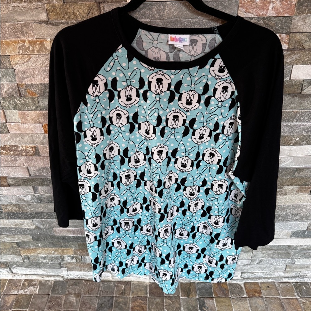 Lularoe Minnie Mouse Randy shirt - Picture 2 of 3